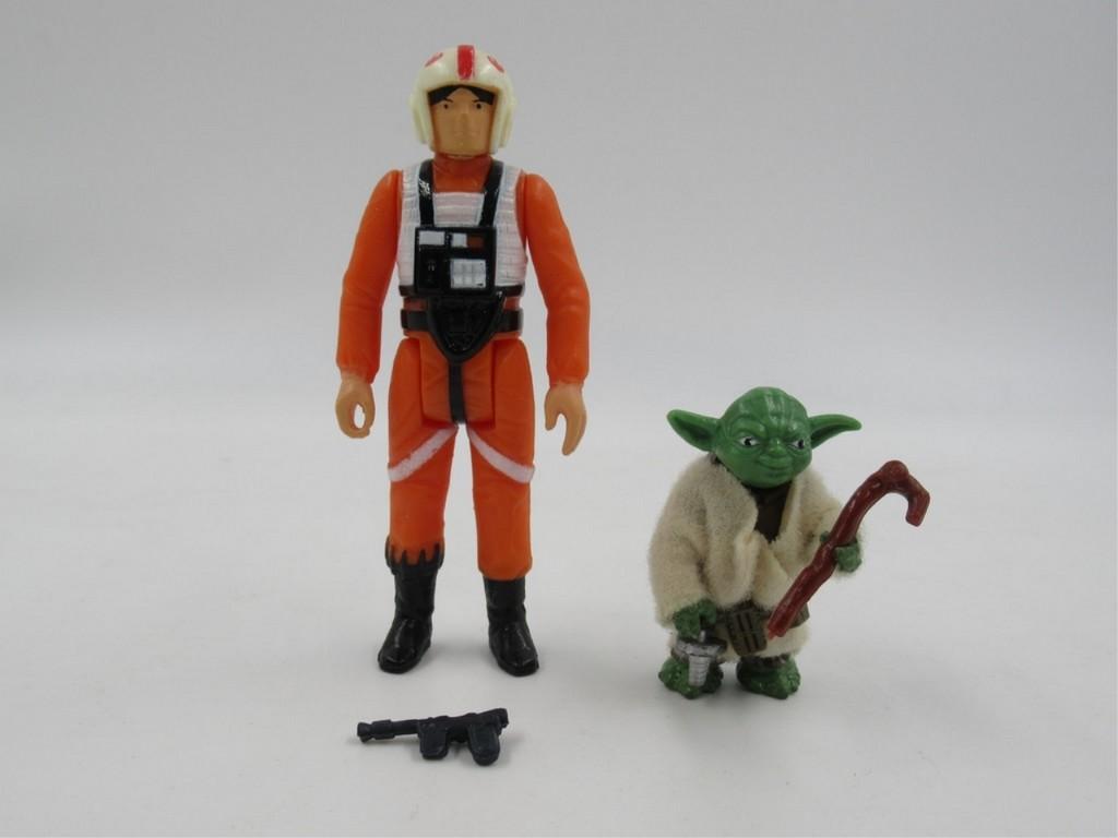 Star Wars Yoda + X-Wing Luke Figures