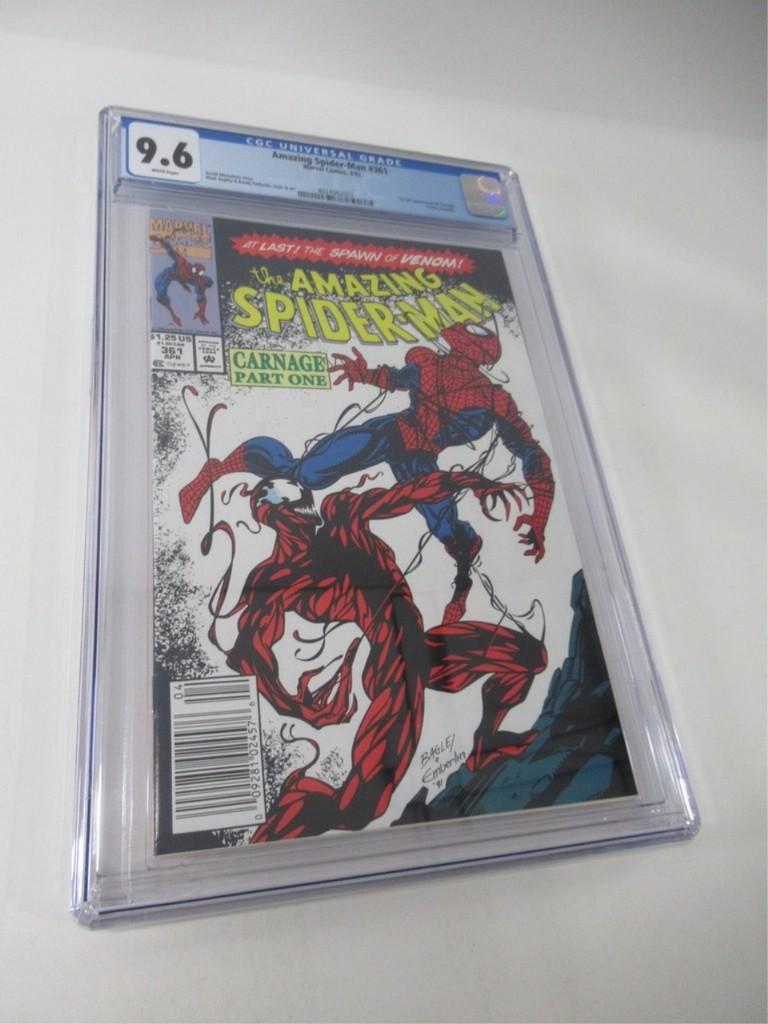 Amazing Spider-Man #361 CGC 9.6/1st Carnage