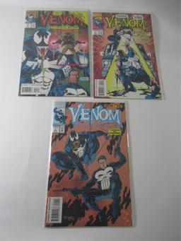 Venom Funeral Pyre #1-3 Set/Punisher