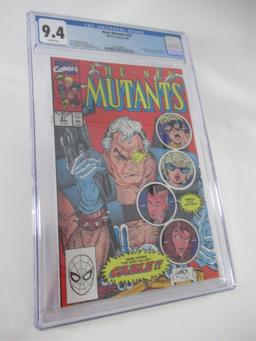 New Mutants #87 CGC 9.4/1st Cable