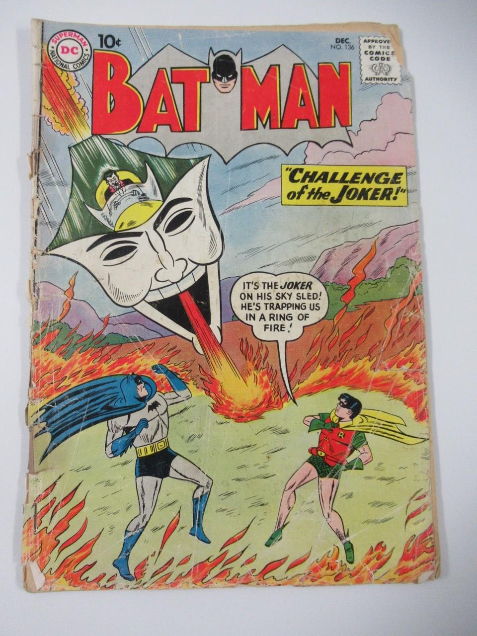 Batman #136 (1960) Joker Cover!