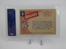 Three Stooges 1959 Fleer Card #11 PSA 9