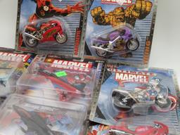 Marvel Die-Cast Motorcycle/Airplane Lot/Maisto