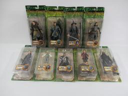 Lord of the Rings Lot of (9) Figures/Two Towers