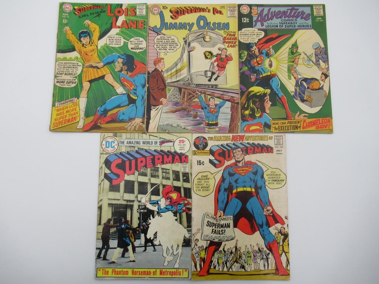 Superman Silver to Bronze Age Comic Lot