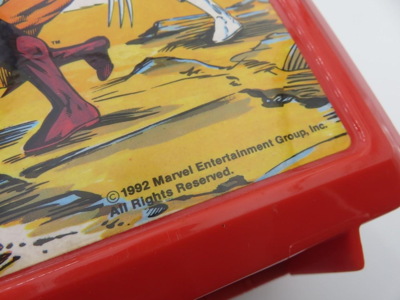 X-Men 1992 Aladdin Lunchbox with Thermos