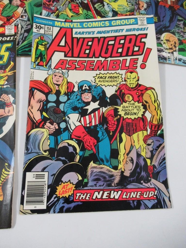 Avengers #150-152/154-156 Beast Joins