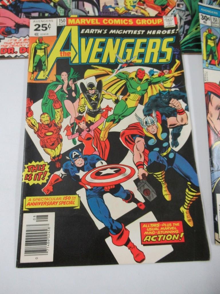 Avengers #150-152/154-156 Beast Joins