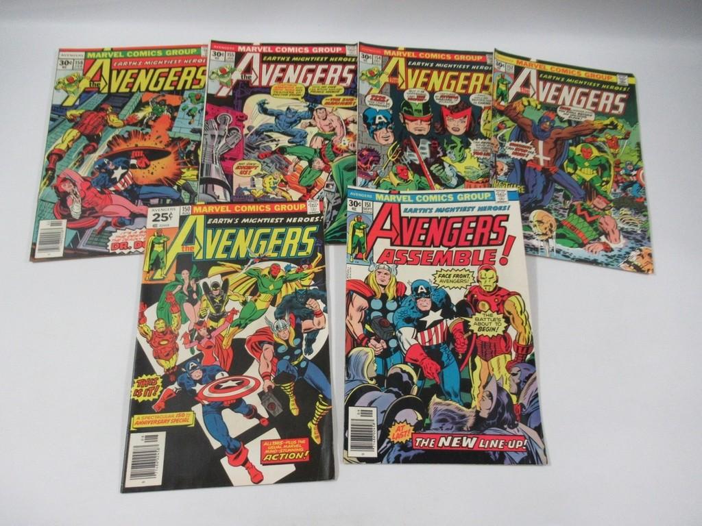 Avengers #150-152/154-156 Beast Joins