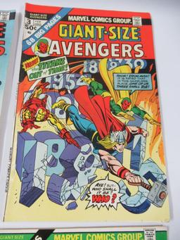 Giant-Size Avengers #1-4 (1974-1975)/Keys