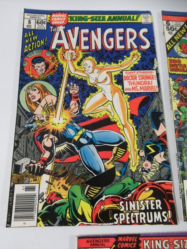 Avengers Annual #6/7/8 1st Infinity Gems