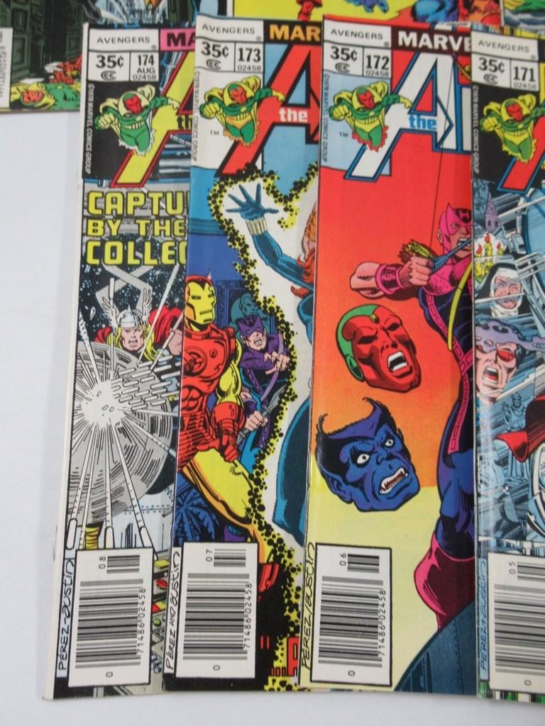 Avengers #170-179/Korvac Origin/Death