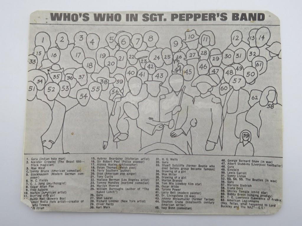 The Beatles Sgt. Pepper's Lonely Hearts Club Band 1st UK Press