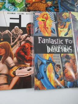 Fantastic Four + Other Marvel TPB Group of (10)