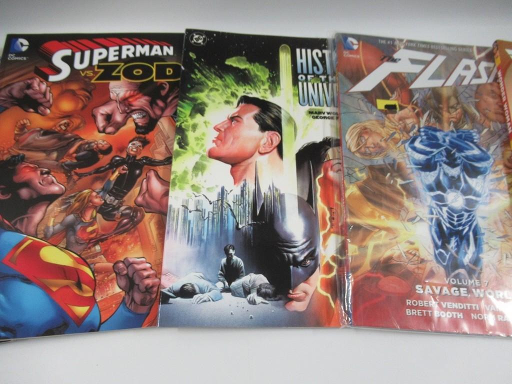 Superman VS Zod + Other DC TPB Group of (9)