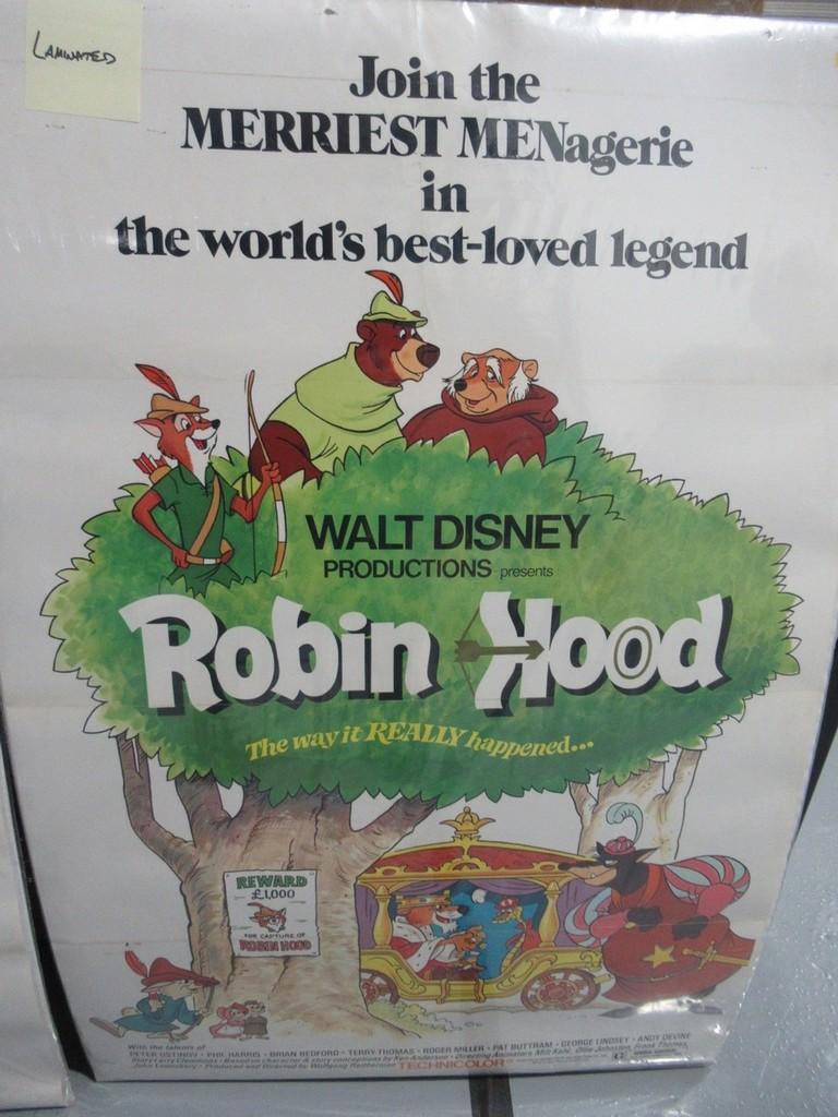 Disney One-Sheet Poster Lot of (2)