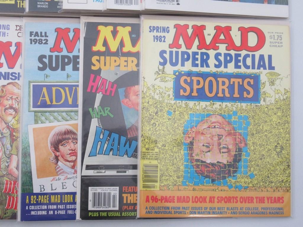 Mad Magazines Group of (19) 1982-1994