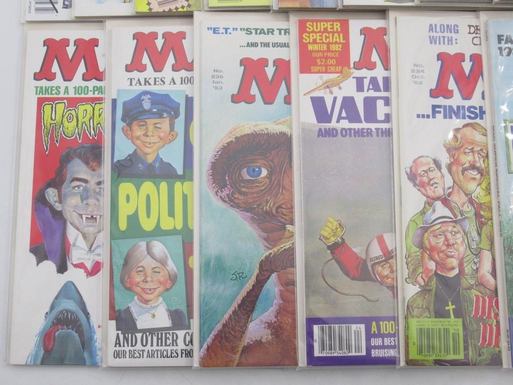 Mad Magazines Group of (19) 1982-1994