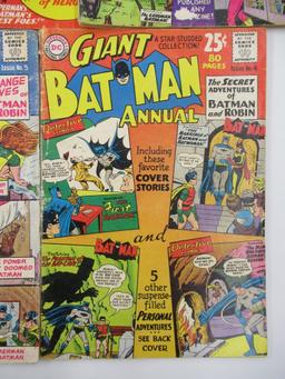 Batman Silver to Bronze Annual/Giant Comic Lot