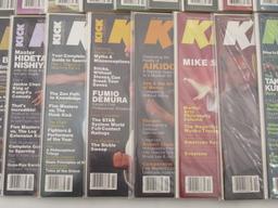 Kick Magazine Lot of (22) 1980-1982/Bruce Lee