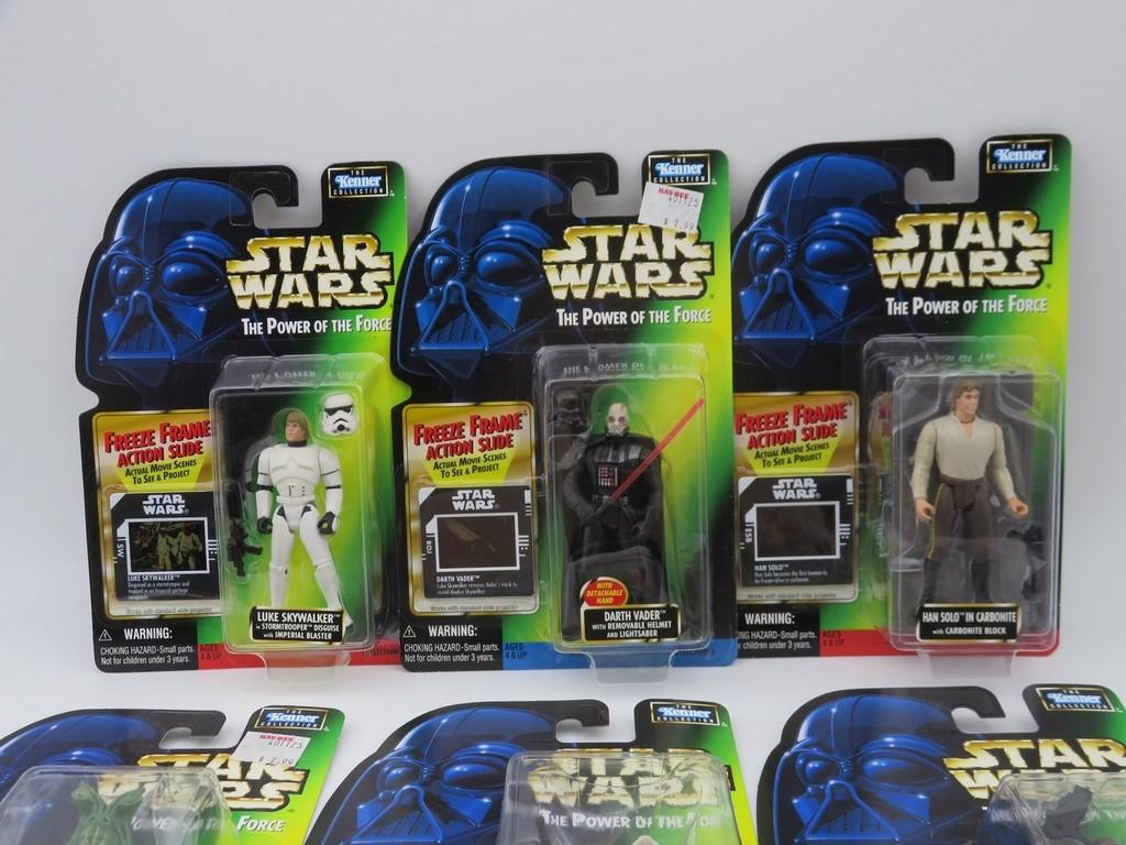 Star Wars POTF Freeze Frame + Mail-Away Figures