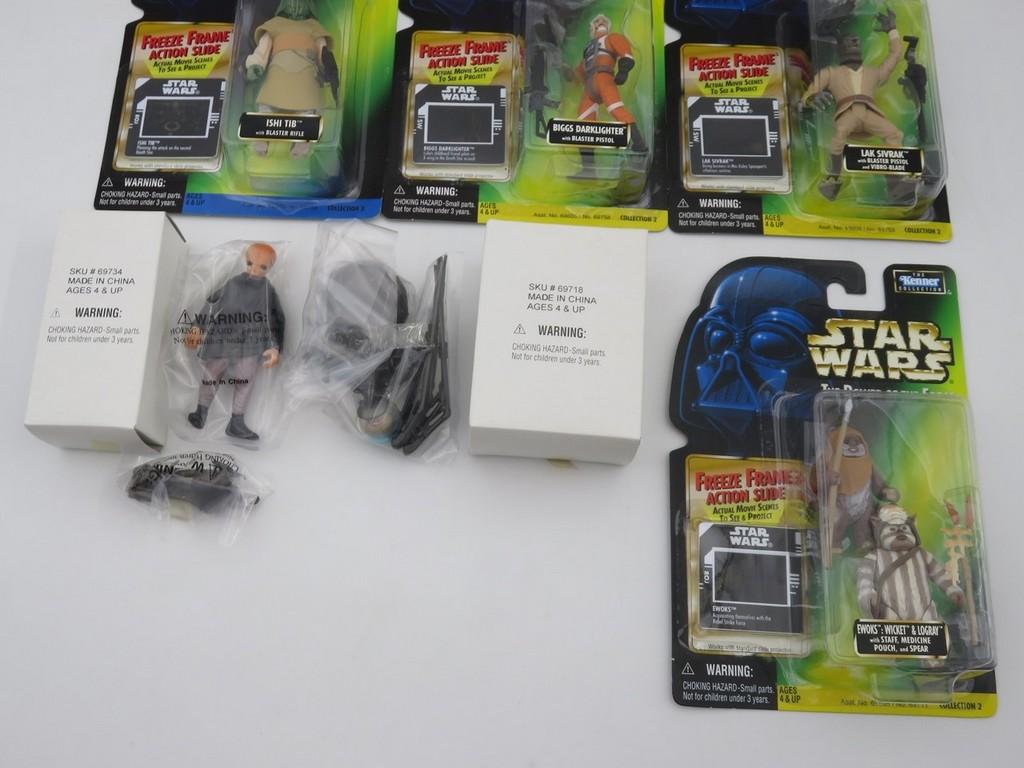 Star Wars POTF Freeze Frame + Mail-Away Figures