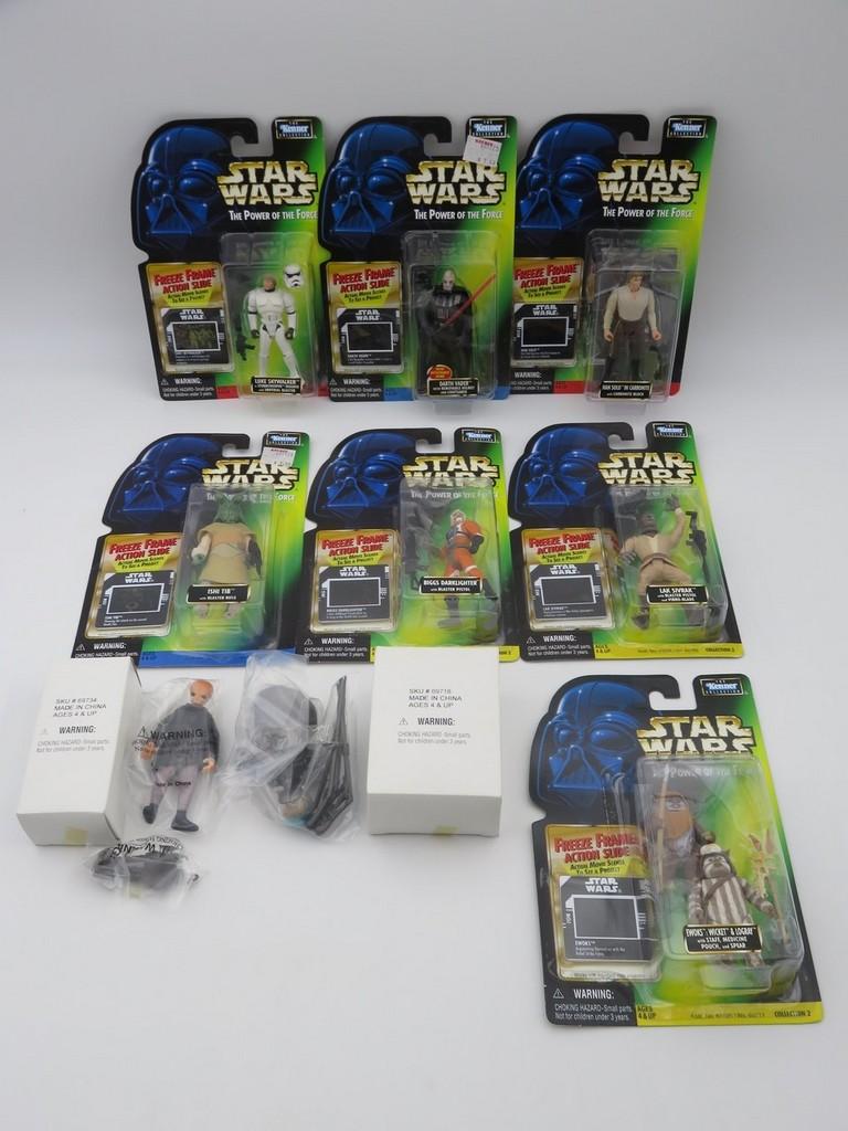 Star Wars POTF Freeze Frame + Mail-Away Figures