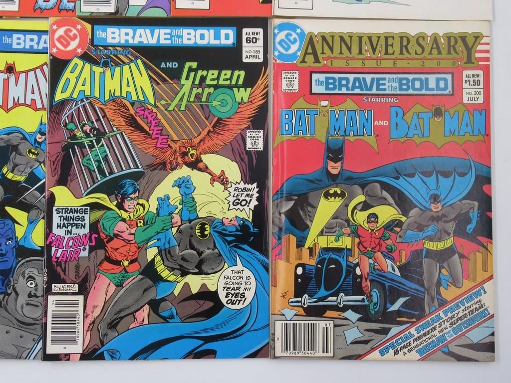 Brave and the Bold Group of (13) #185-200/1st Outsiders