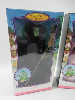 Wizard of Oz Glinda/Wicked Witch Barbie Dolls