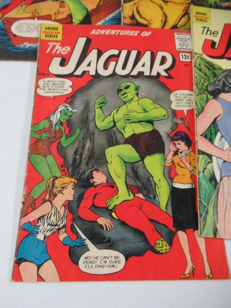 Adventures of the Jaguar Silver Age Lot of (5)