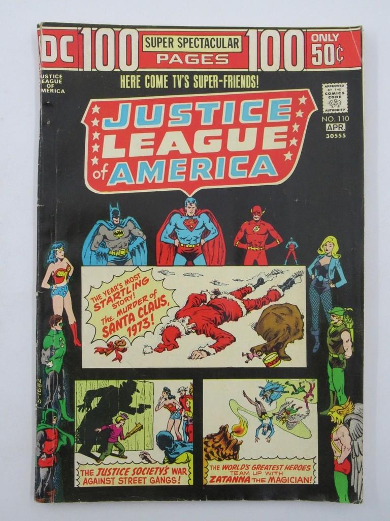 Justice League of America #110/112/113/114/117