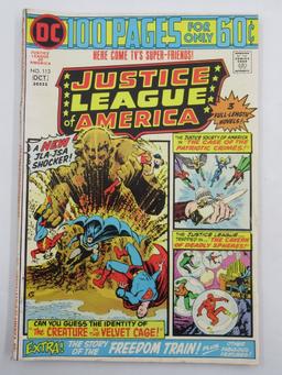 Justice League of America #110/112/113/114/117