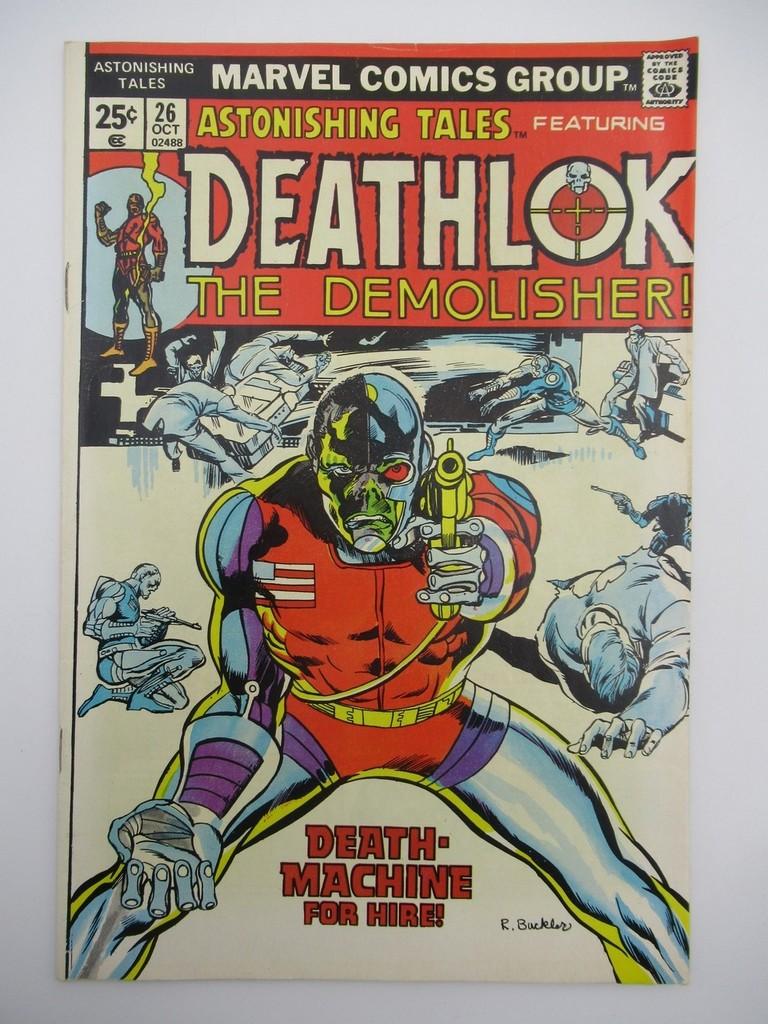 Astonishing Tales #25/26/27 1st Deathlok!