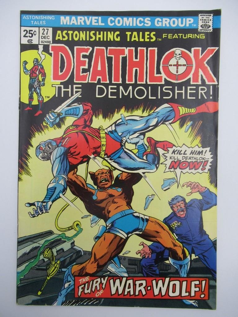 Astonishing Tales #25/26/27 1st Deathlok!