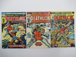 Astonishing Tales #25/26/27 1st Deathlok!