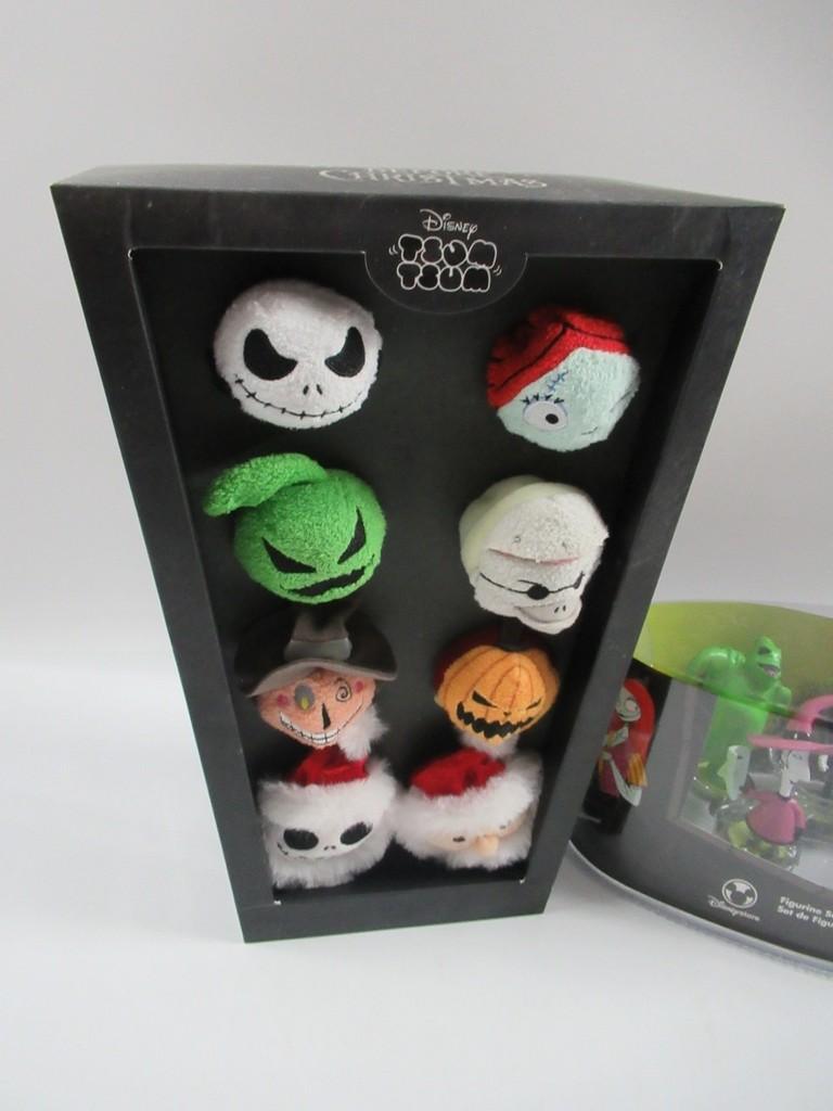 Nightmare Before Christmas Plush & Figurine Set Lot