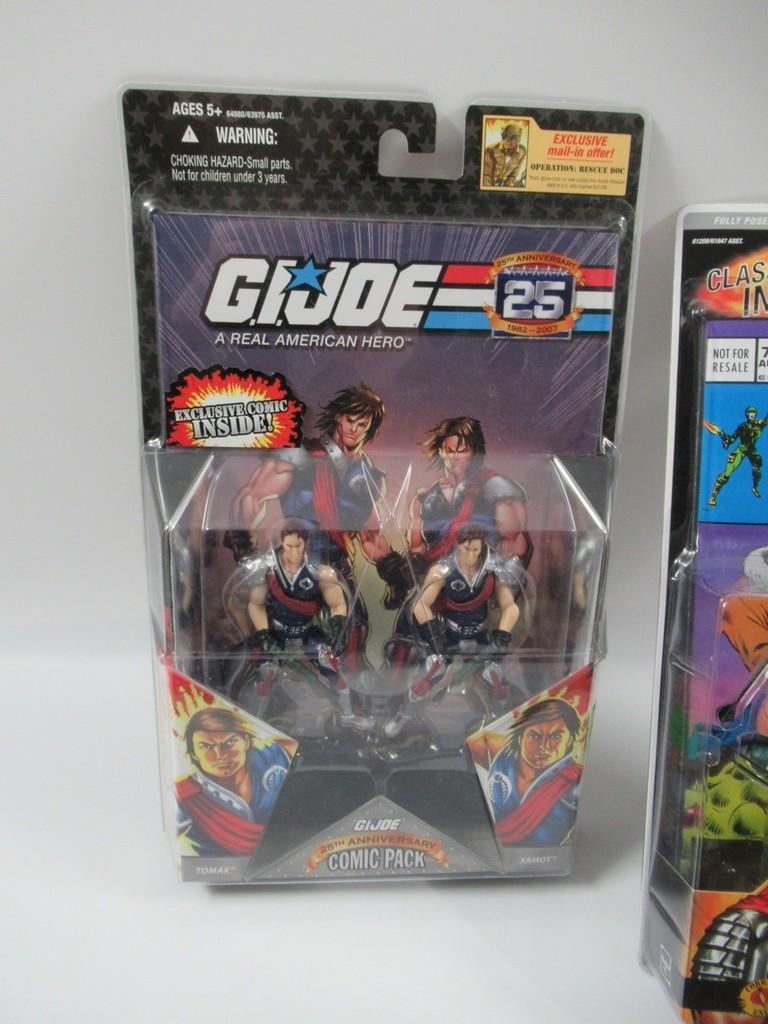 G.I. Joe Action Figure 2 & 3-Pack Lot/Comic Packs