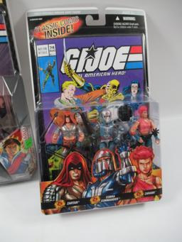 G.I. Joe Action Figure 2 & 3-Pack Lot/Comic Packs
