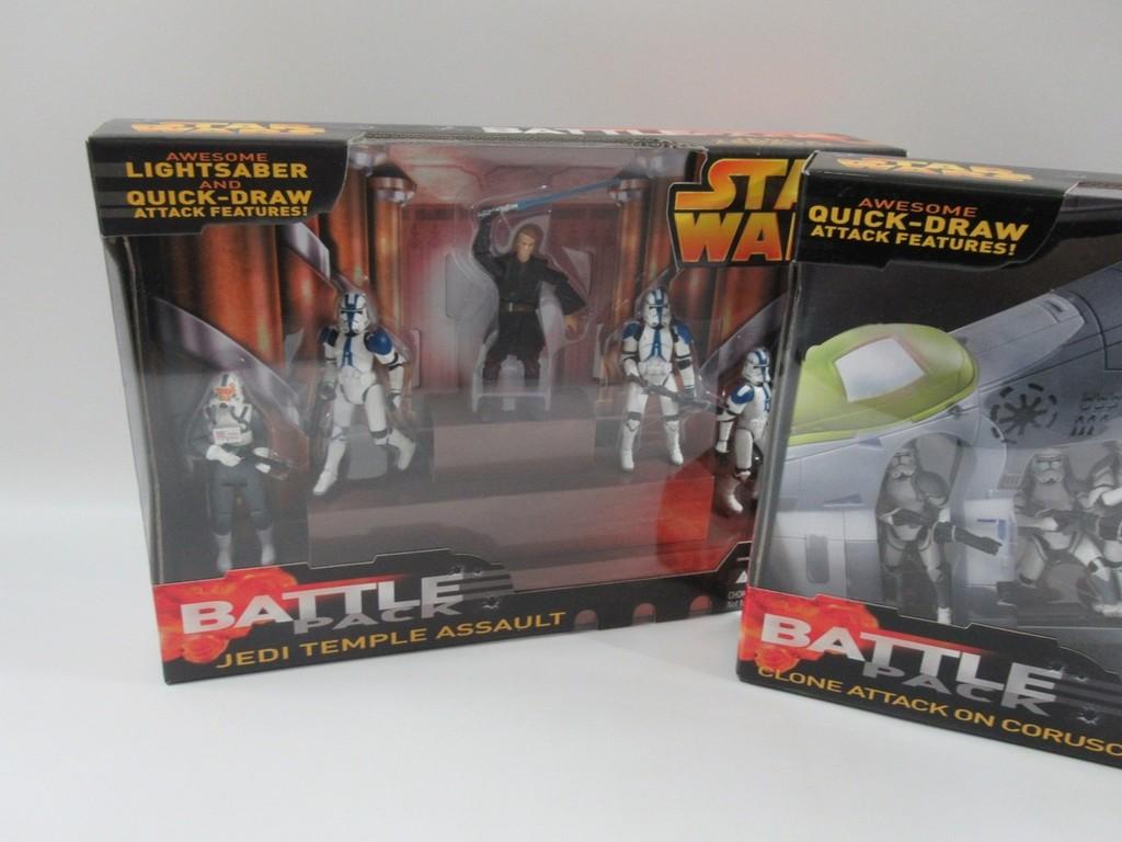 Star Wars Multi-Figure Battle Packs Lot