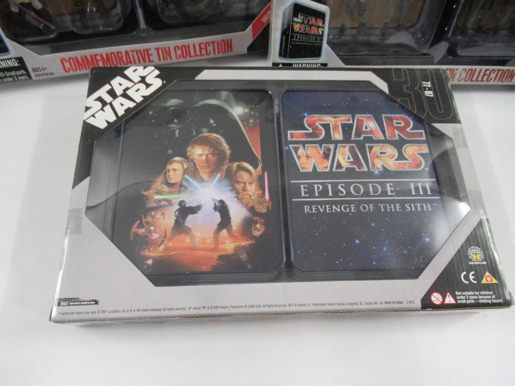 Star Wars Legacy Commemorative Tin Collection Episode II, III+IV