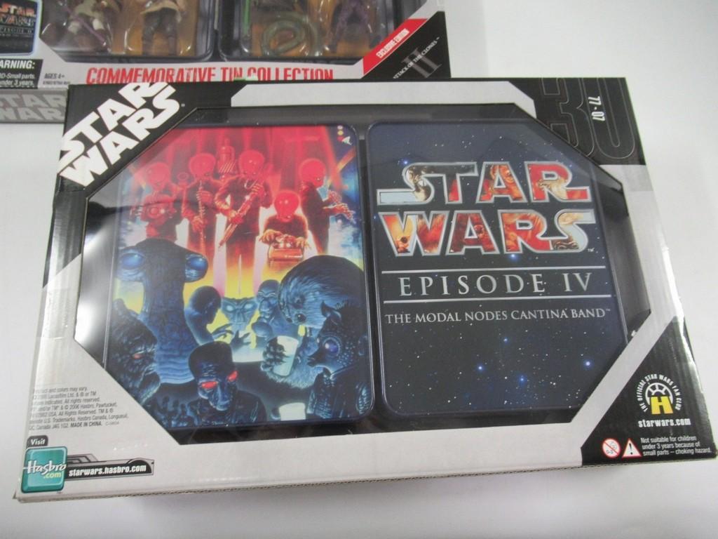 Star Wars Legacy Commemorative Tin Collection Episode II, III+IV