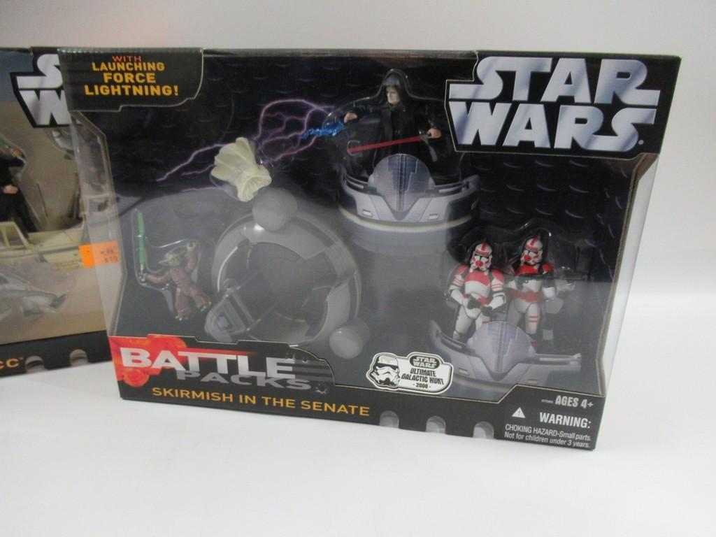 Star Wars Battle Packs Battle Above The Sarlacc + Skirmish In The Senate Sets