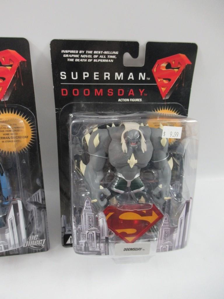 DC Direct Superman Doomsday Figures