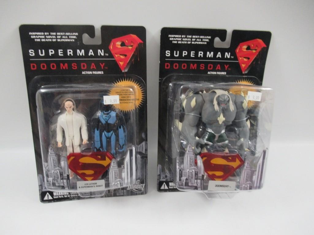 DC Direct Superman Doomsday Figures