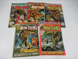 Adventure Into Fear #10/11/12/15/17 Key Man-Thing