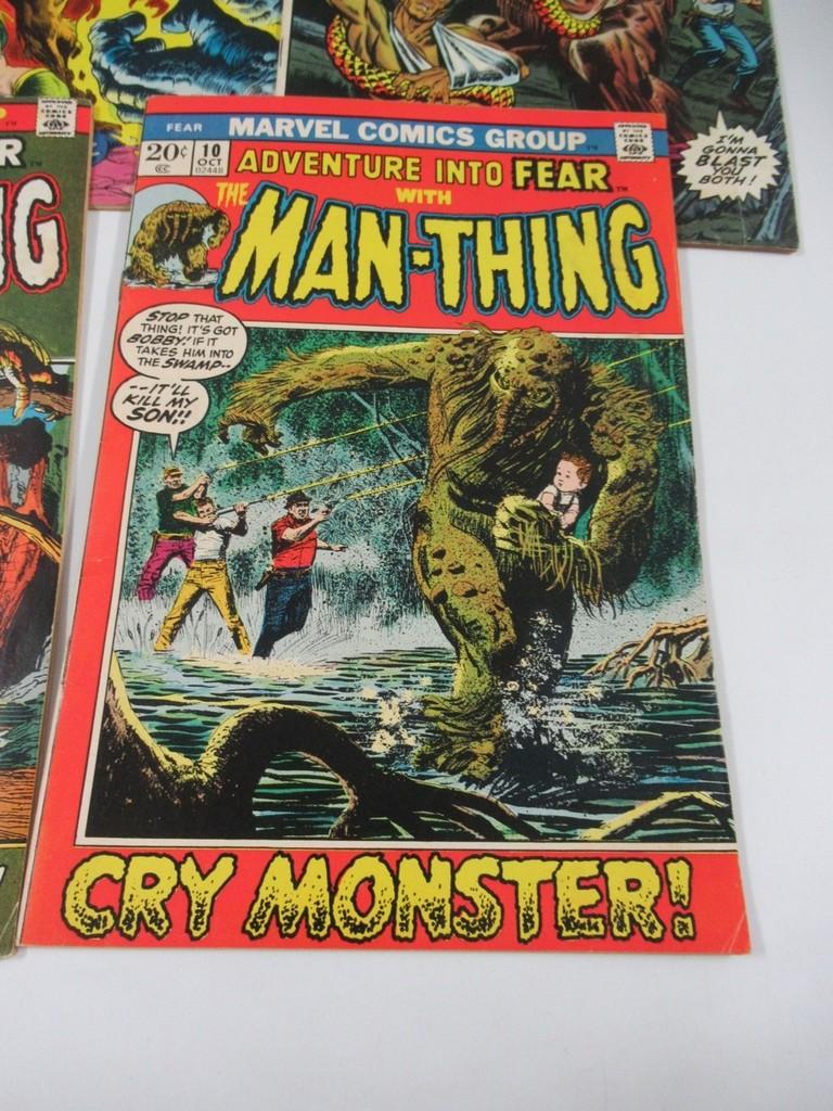 Adventure Into Fear #10/11/12/15/17 Key Man-Thing