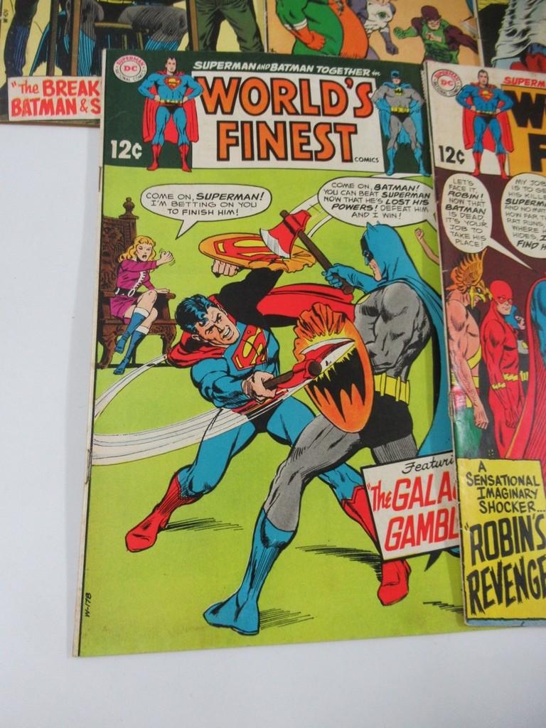 World's Finest #183-187 + #189/190/193