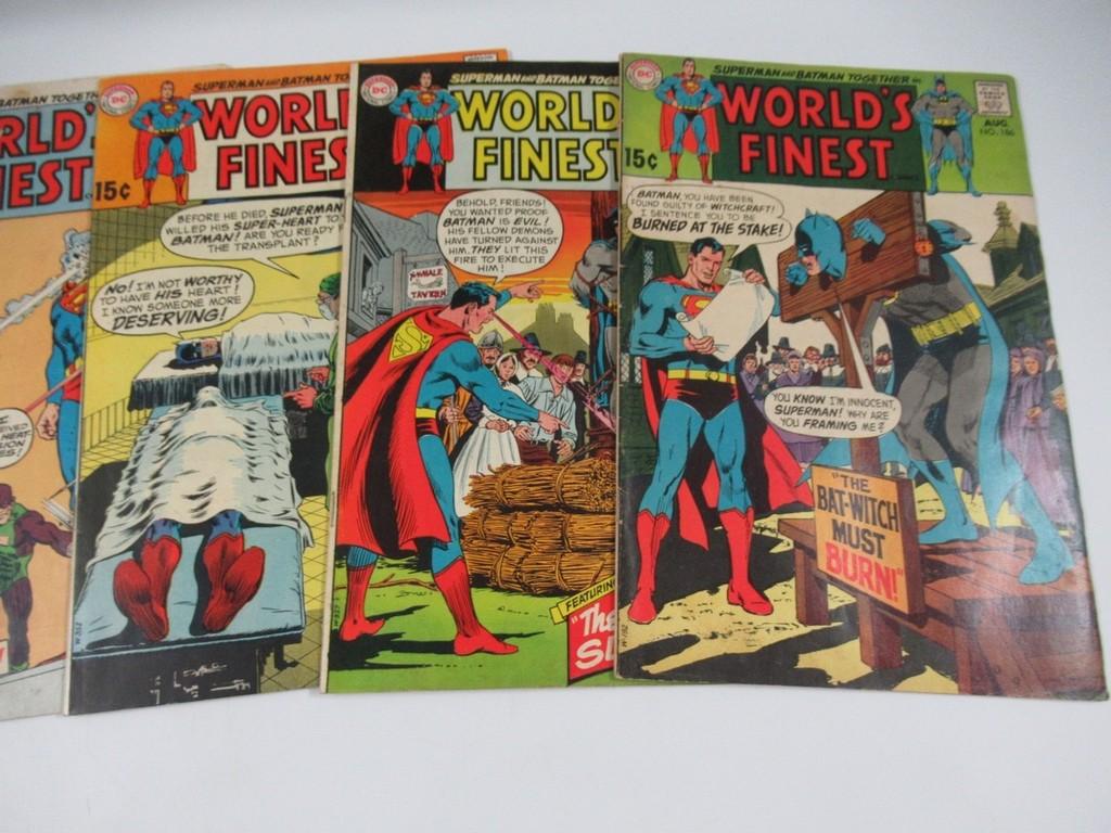 World's Finest #183-187 + #189/190/193