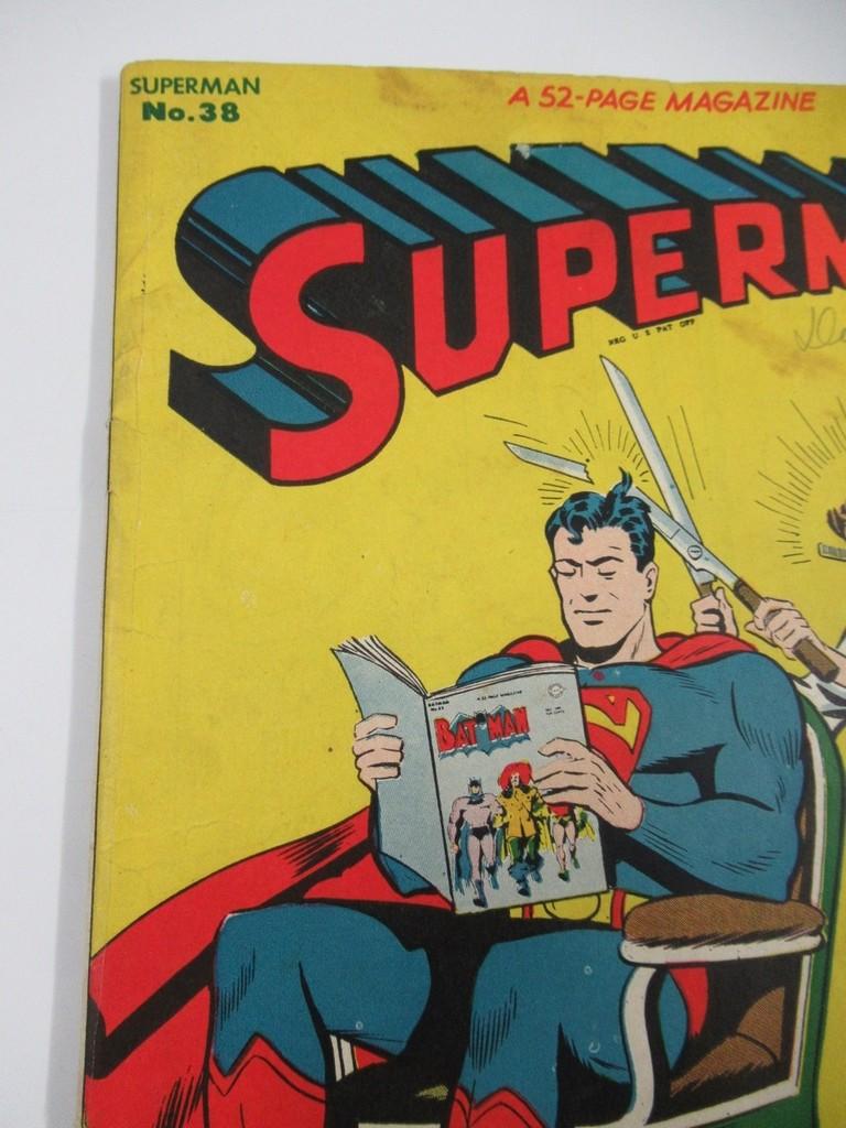 Superman #38 (1946) Controversial Atom Bomb Issue!
