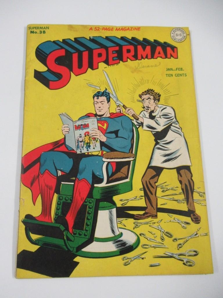 Superman #38 (1946) Controversial Atom Bomb Issue!